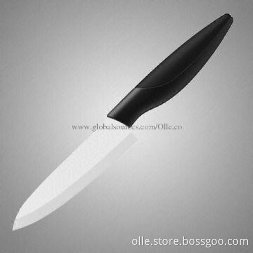6" White Blade Ceramic Chef's Knife, W150D